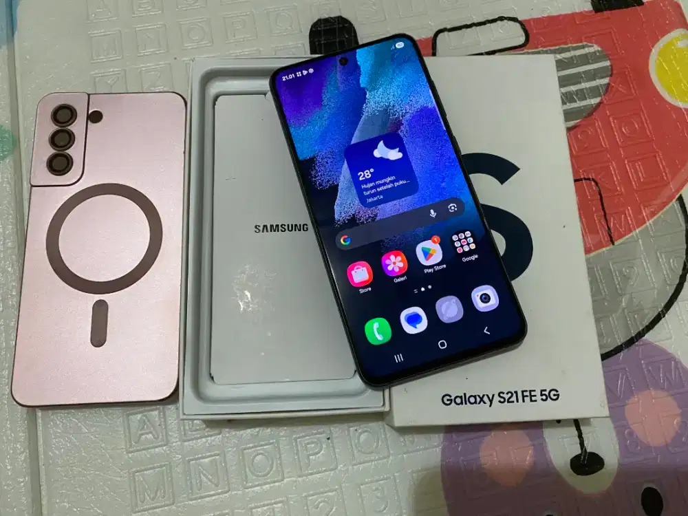 Samsung Galaxy S21 FE 8/256Gb ex resmi indo