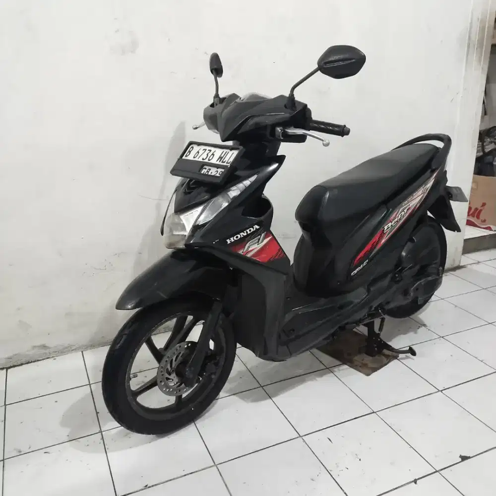 Honda Beat Fi 2014 Lengkap Bagus Mesin Aluss