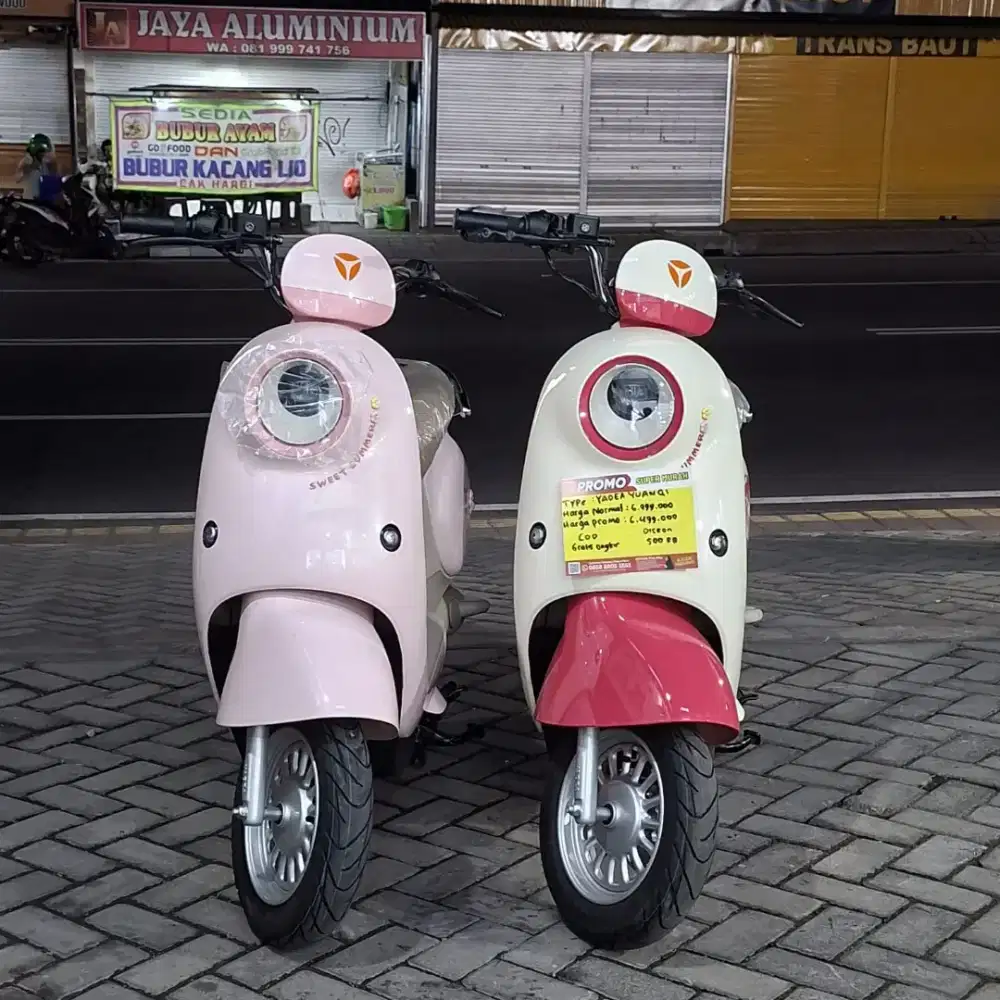 SEPEDA LISTRIK YADEA TERBARU GRATIS ONGKIR