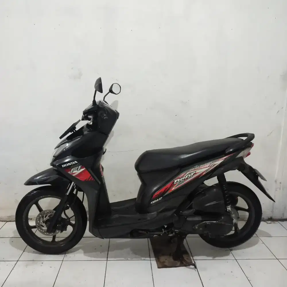 Honda Beat Fi 2014 Mesin Aluss Lengkap Bagus
