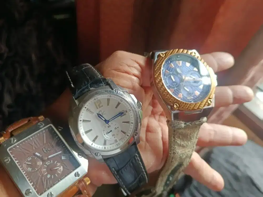 Jam tangan Gc koleksi pribadi