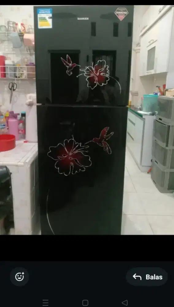 Jual kulkas Sanken tinggi nego
