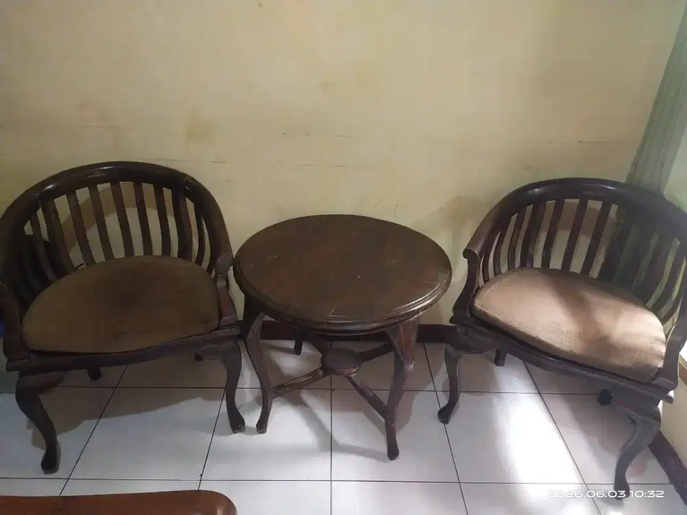 Jual Cepat Kursi Betawi Kayu Jati