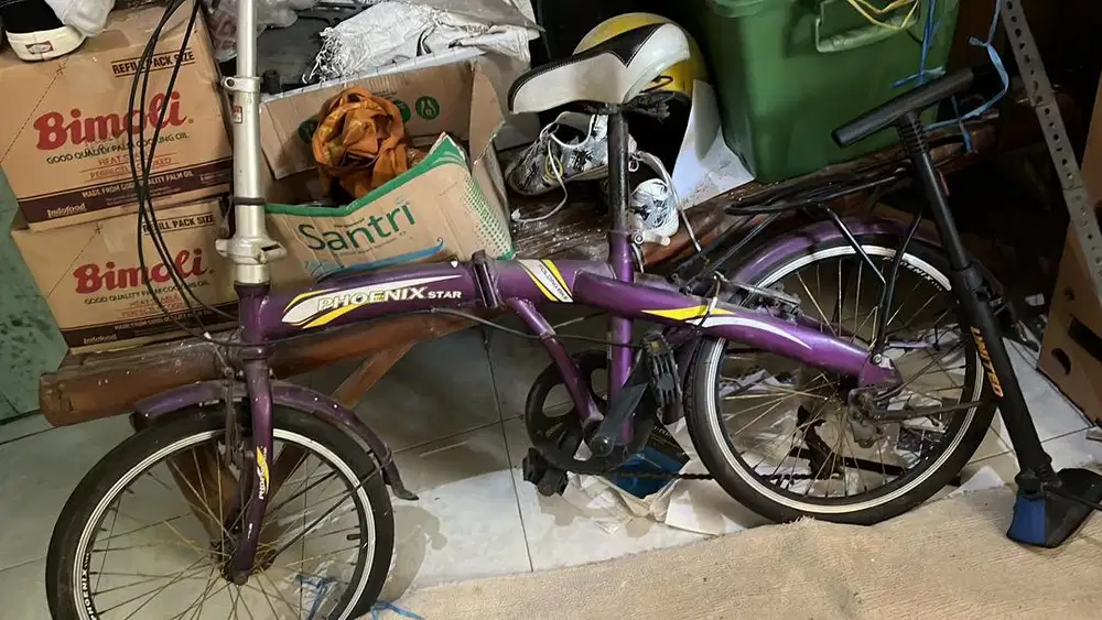 jual sepeda lipat bekas