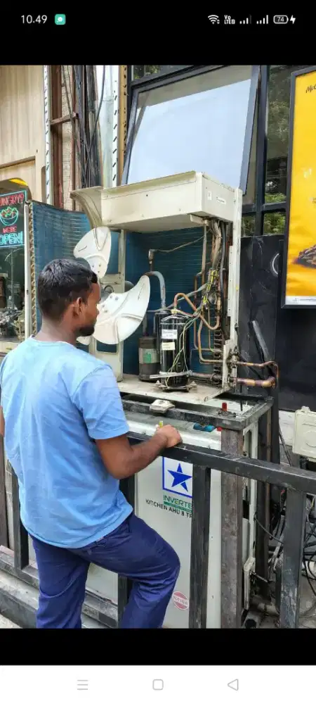 Jasa servis AC kulkas mesin cuci kompa air dll bergaransi