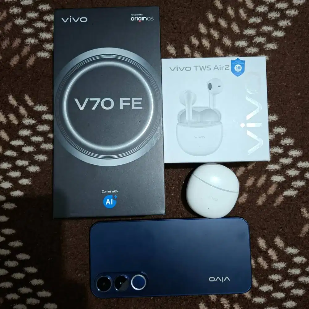 vivo v70 fe 12/256 + vivo tws air2