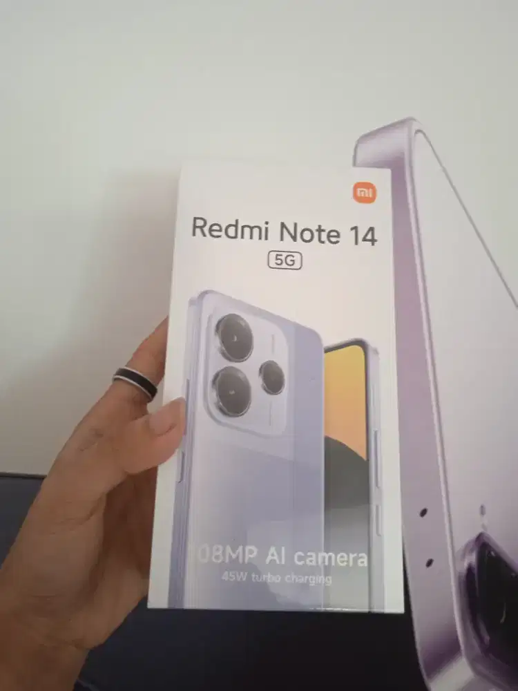 Redy redmi Note 14 5G 8/256 NEW Garansi resmi 1thn