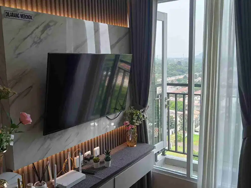 disewakan Apartemen 2br fullfurnise siap huni murahan
