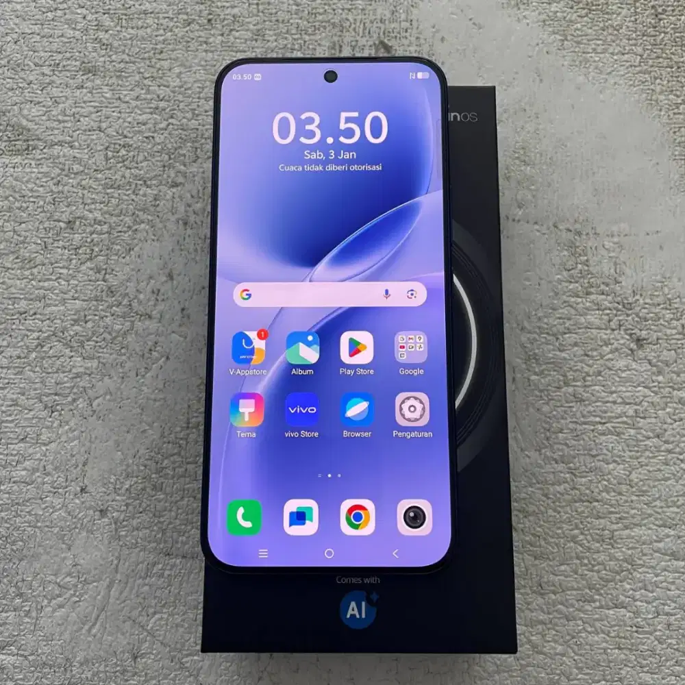 Vivo V70 FE Warna Biru 12/256GB