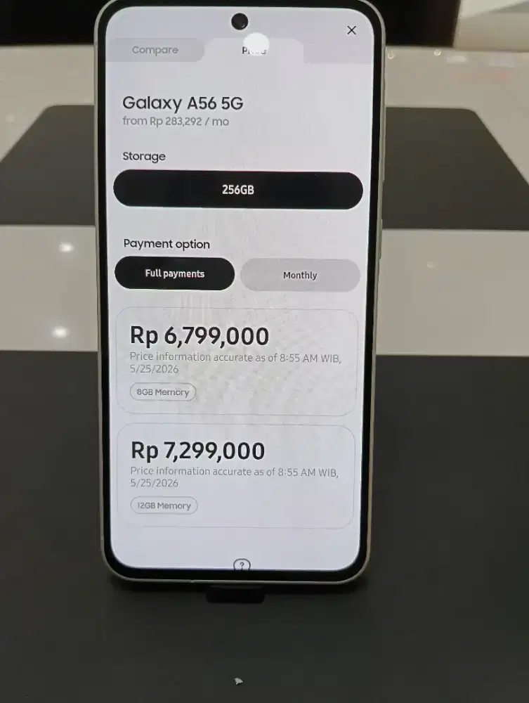 Cicilan Samsung Galaxy A56