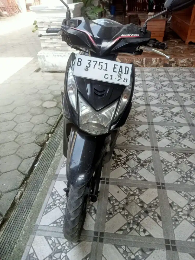 Jual Honda beat 2013 fi hitam