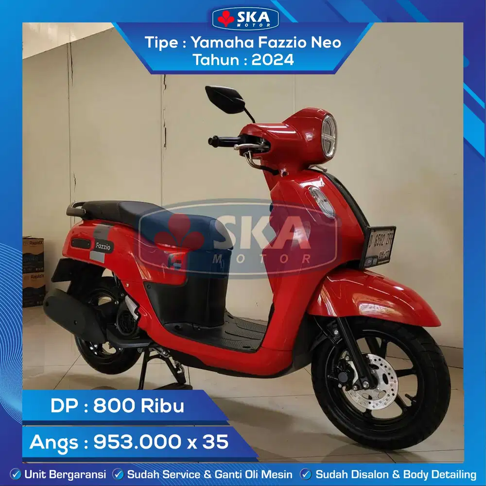 Yamaha Fazzio Neo Tahun 2024