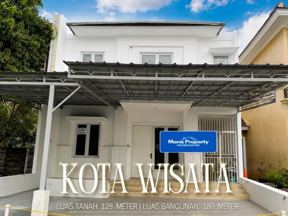 dijual rumah di kota wisata