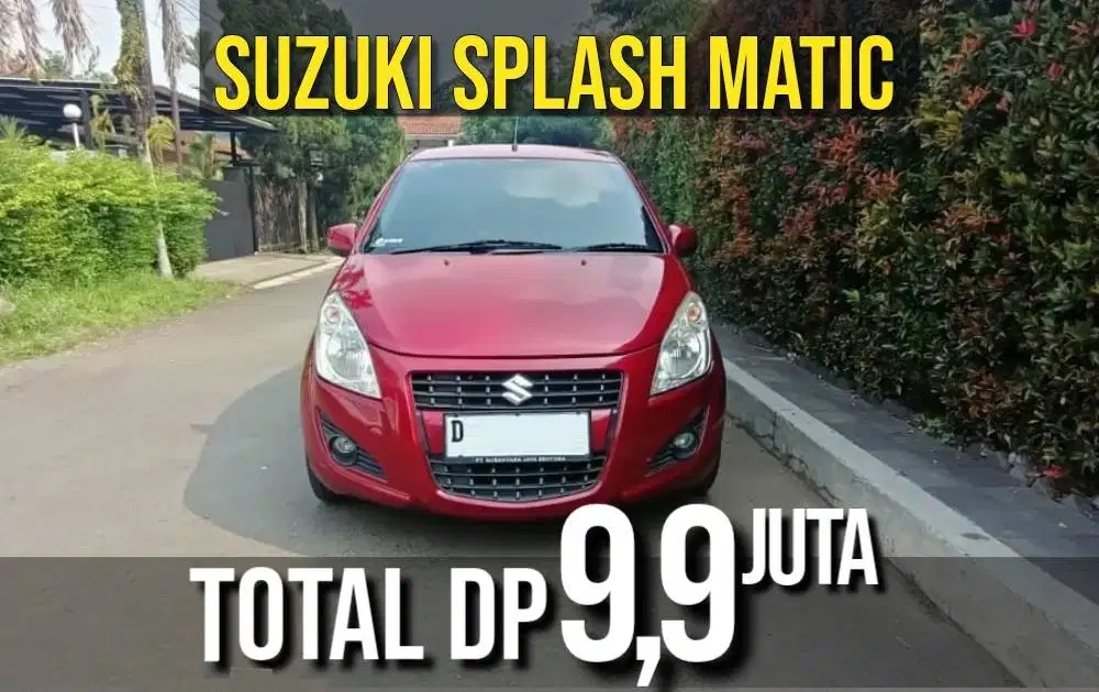 Suzuki Splash Automatic 2014 KM=70ribuan!  Bisa Kredit TDP=9,9juta