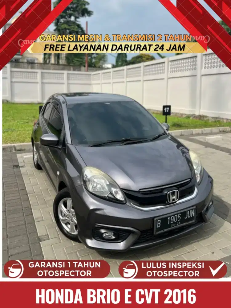 Honda Brio E Satya CVT 2016 Brio Satya Matic 2016 Brio Matic 2016