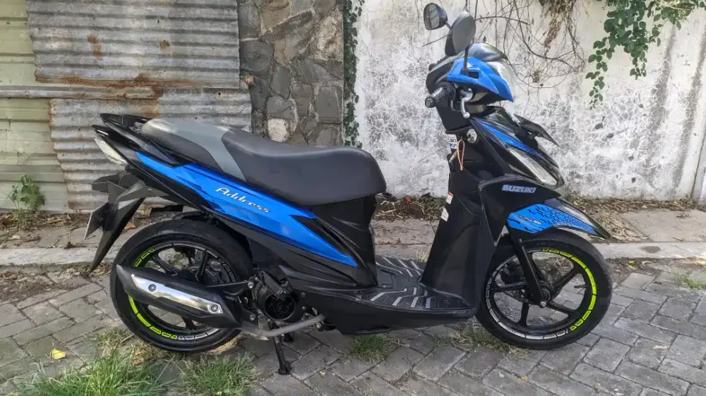 Suzuki Address Fi 2023 Biru