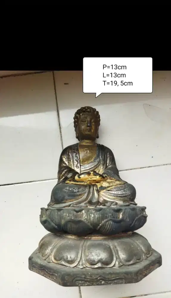 Patung Buddha bertapa