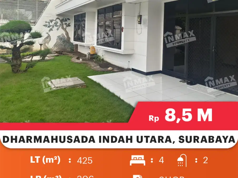 Rumah mewah lokasi strategis surabaya timur Dharmahusada indah