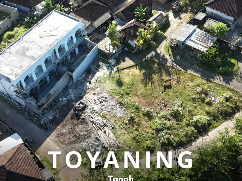 Tanah Toyaning Ungasan Kawasan Villa Area Dekat Pantai Melasti