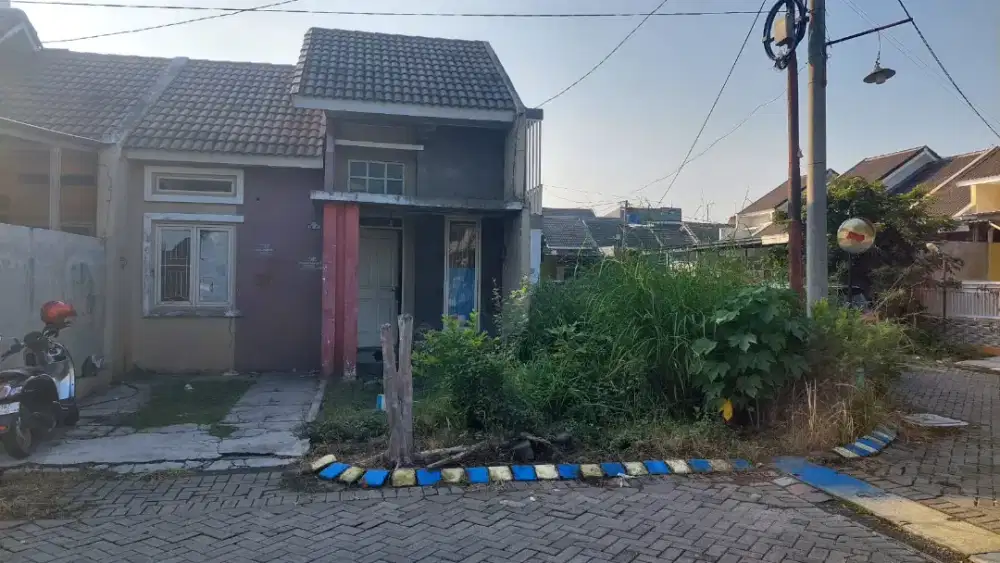 Dijual Rumah Hook Graha Kota Sidoarjo Dekat Tol Harga 390 Juta