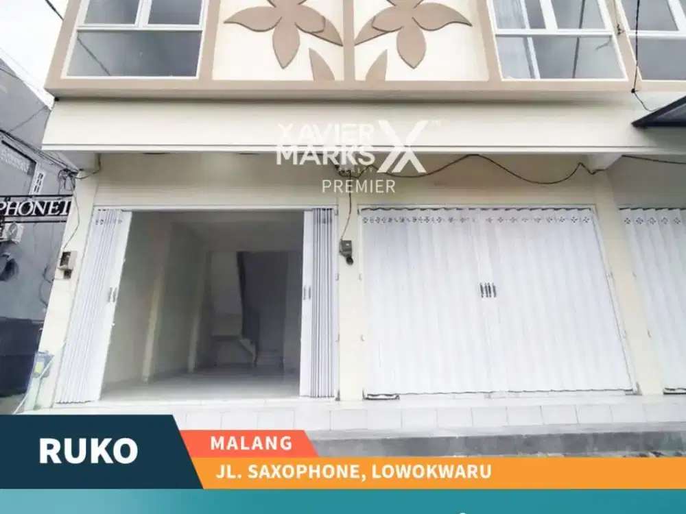 Ruko Lokasi Strategis Di Jalan Saxophone Lowokwaru Kota Malang