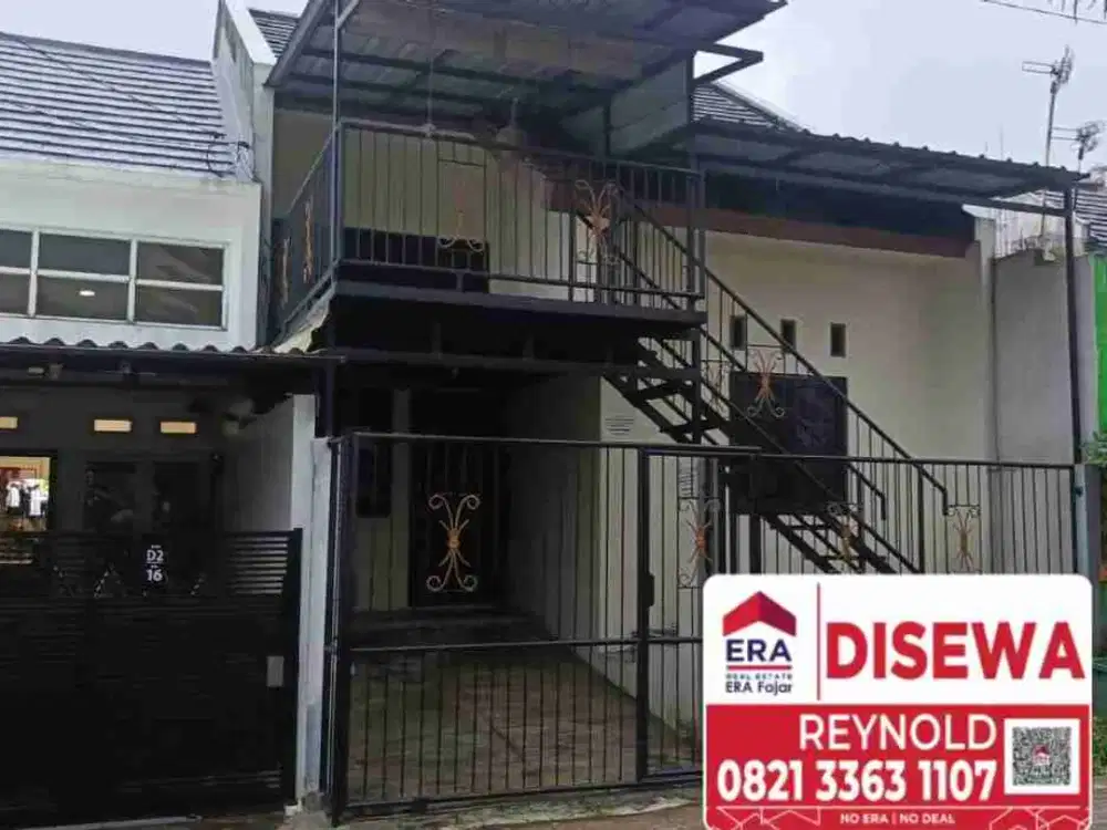 Rumah Sewa di perumahan pesona taman Dhika 
Kota Bogor