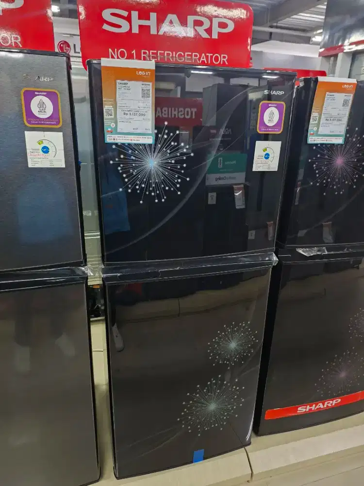 Sharp Refrigerator 205Liter Cicilan Tanpa Kartu Kredit Tanpa Dp