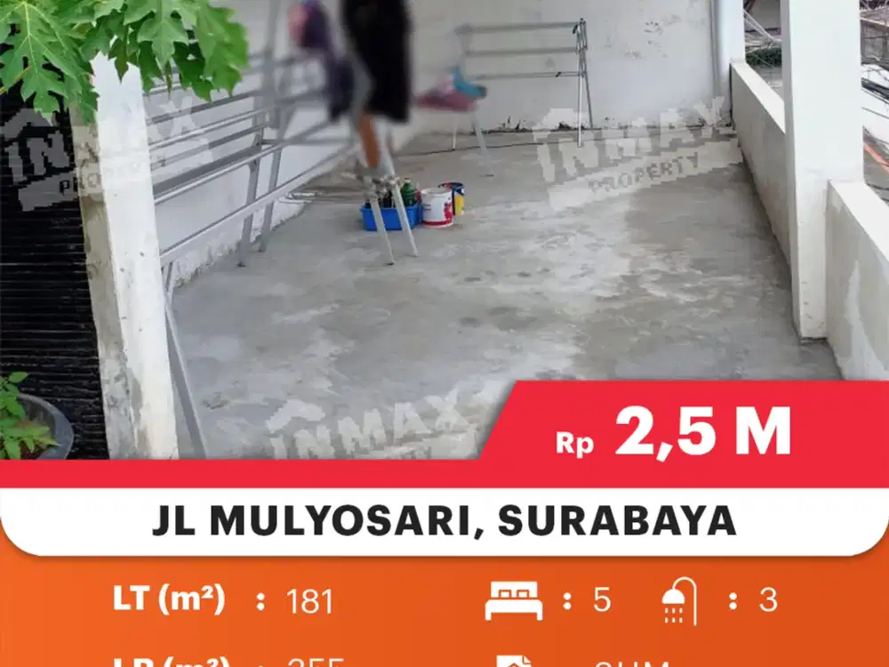 Rumah Mulyosari Dekat Kampus Strategis Surabaya Timur
