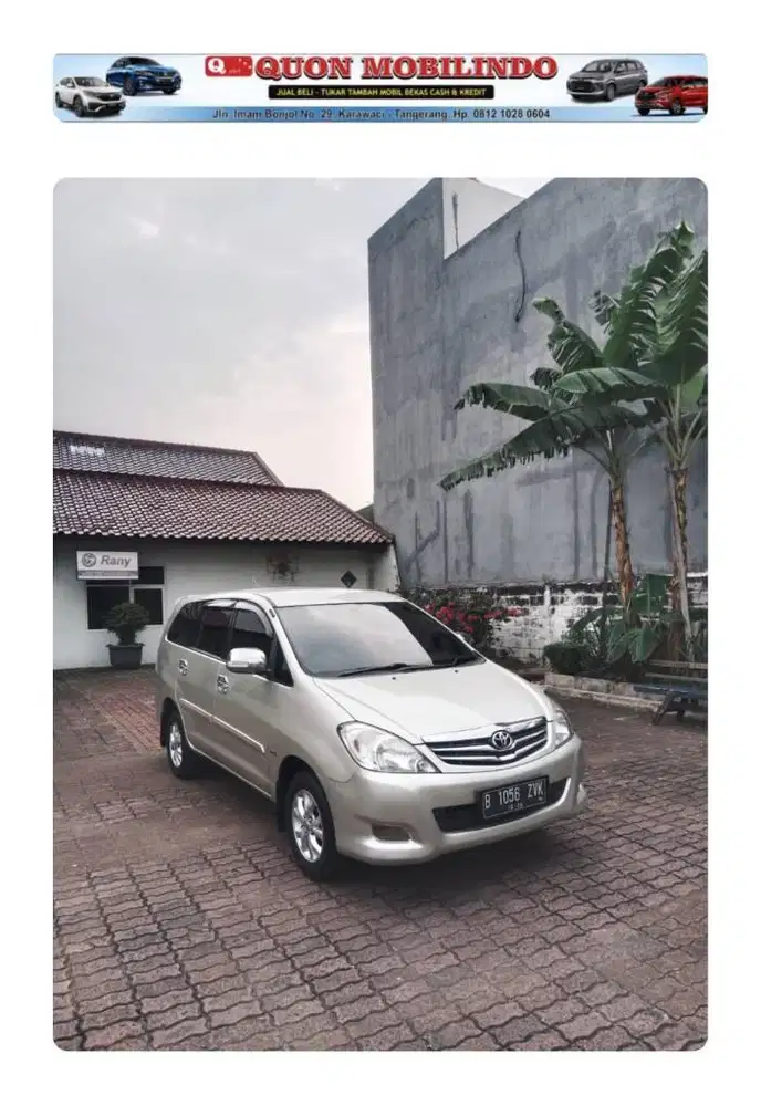INNOVA 2.0 G 2010 AT A/T AUTOMATIC MATIC