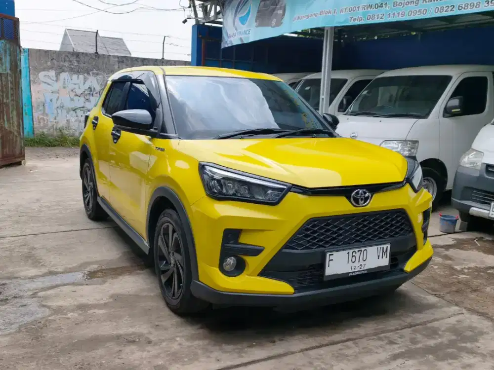 toyota raize 1.0  turbo cvt 2022