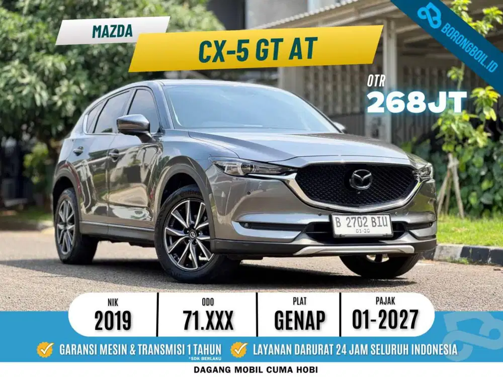 Mazda CX-5 GT 2.5 At 2019 Bensin