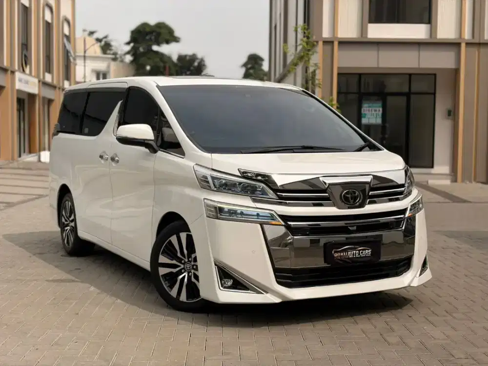 KREDIT ANGS TERMURAH Toyota Vellfire 2.5 G AT 2021 PAJAK PANJANG