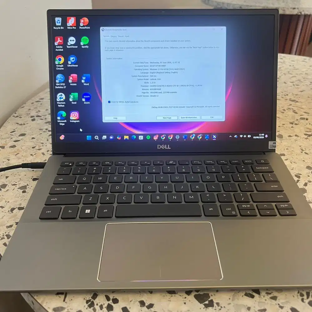 Laptop Dell Latitude 3301 | I5 GEN 8 | RAM 8 GB | 256 GB |