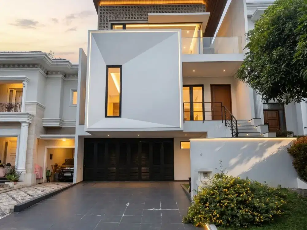 DIJUAL RUMAH MEWAH 3 LANTAI BRAND NEW SEMI FURNISHED Cluster Aristoteles Gading Serpong
