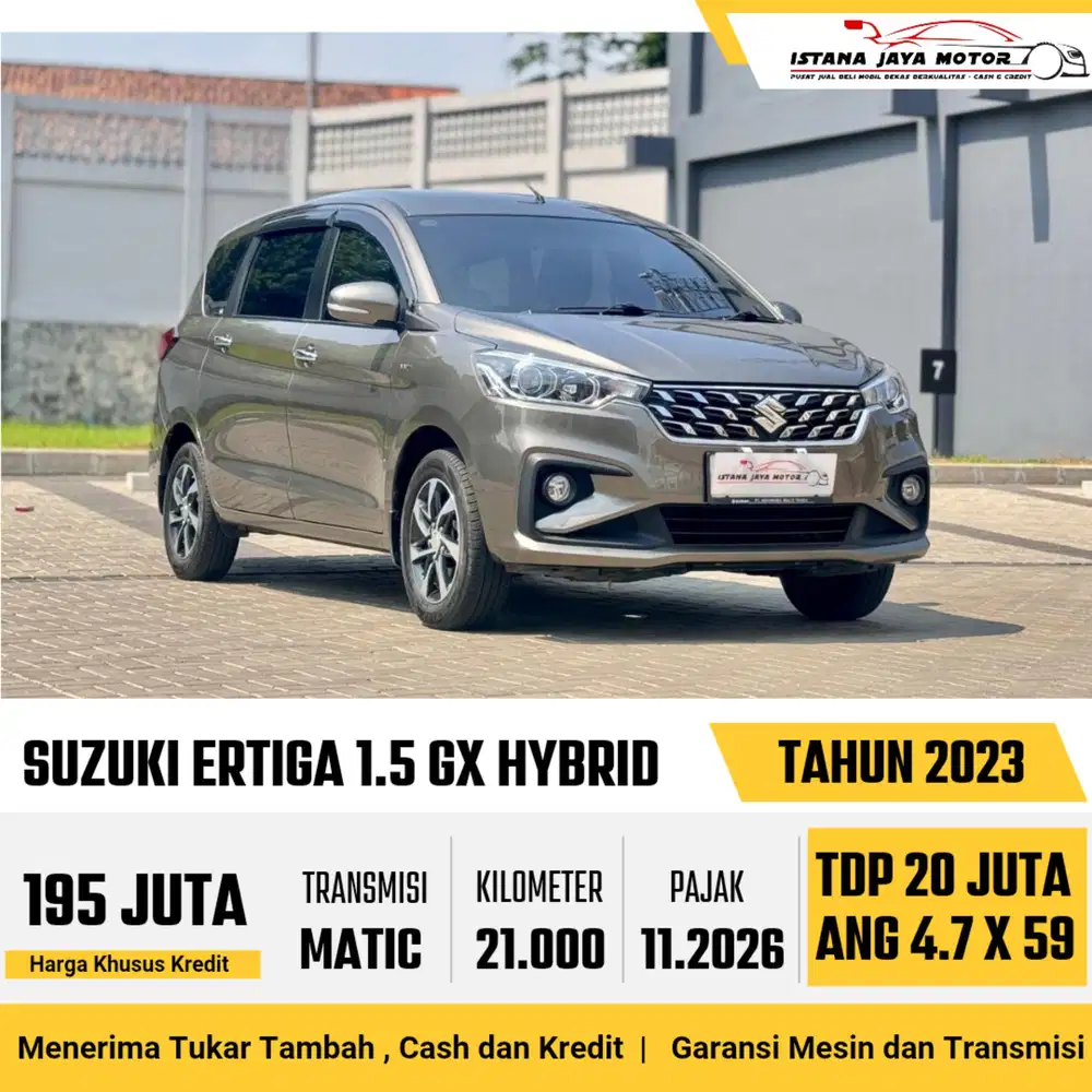 SUZUKI ERTIGA 1.5 GX HYBRID 2023