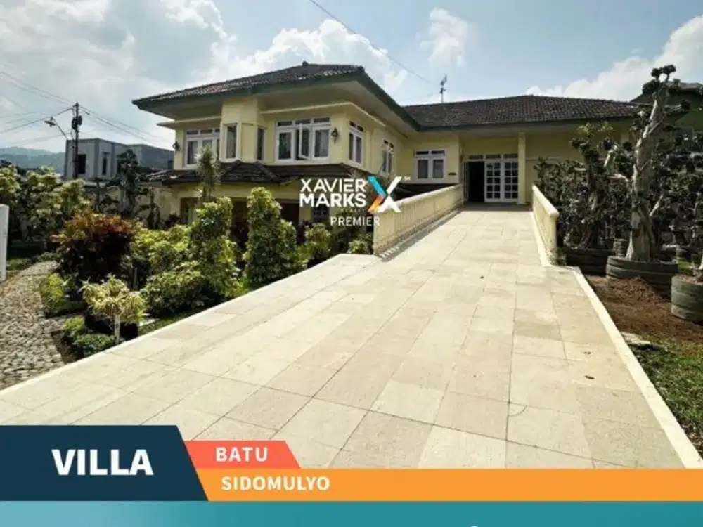 Villa Terawat Dengan Private Pool Di Sidomulyo Kota Batu