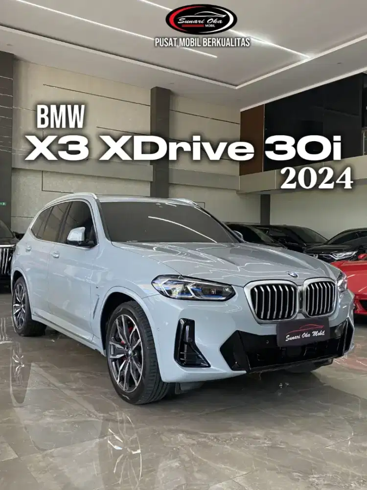BMW X3 XDRIVE MSport 2024 Asli Bali