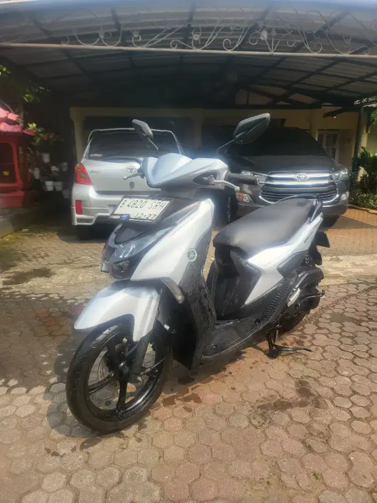Yamaha Gear 125 Blue Core 2022 Silver Orisinil Mulus