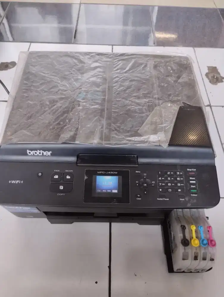 Printer Brother MFC - J430W (Print,Copy,Scan,Fax) + Infuse