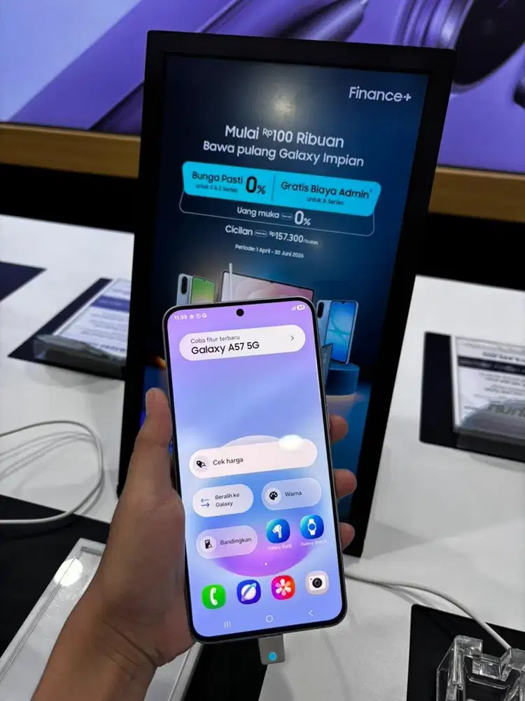 JUAL SAMSUNG GALAXY A57 5G FREE BUDS CORE CICILAN BUNGA 0%