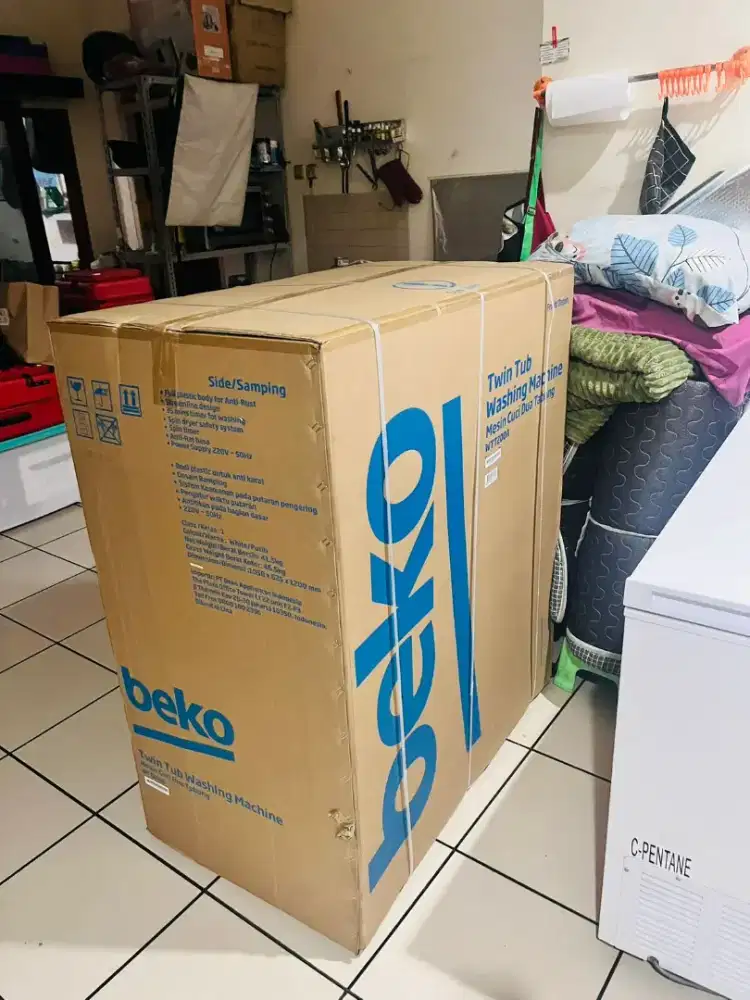 Dijual baru mesin cuci Bekko