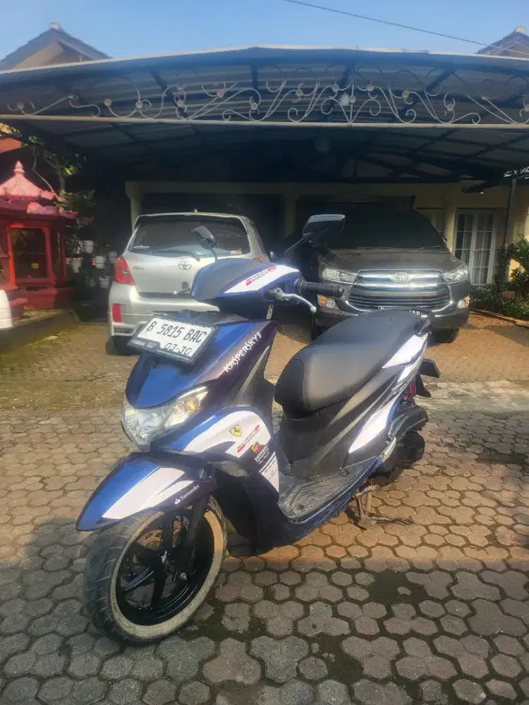 Yamaha Freego 125 Keyless 2020 Biru