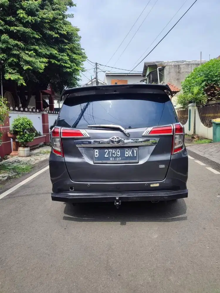 Toyota Calya G at metic Tahun 2017 nik 16 Abu2 metalik Hitam ganjil