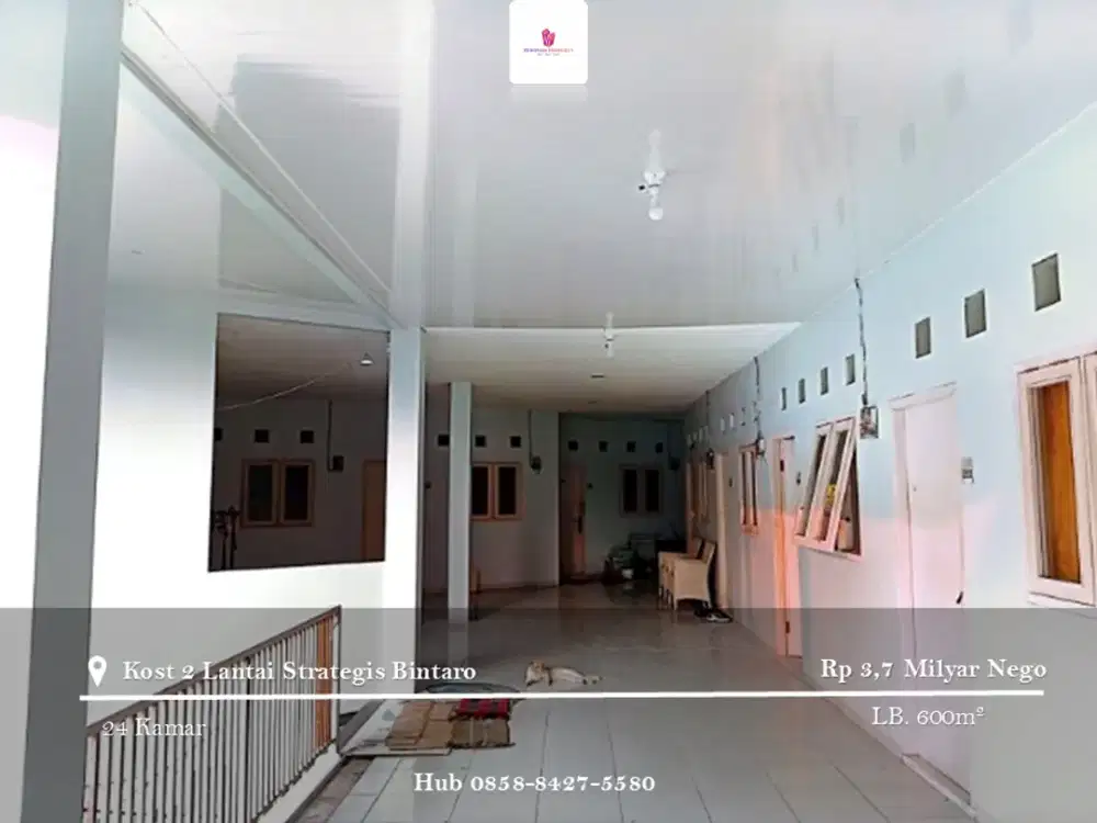 Dijual Kost 2 Lantai Strategis daerah Bintaro. Tangerang Selatan