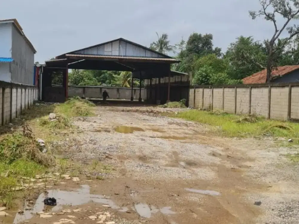 Gudang Strategis Pasar Kemis Tangerang – LT 1.700 m², SHM, Bisa Masuk Kontainer