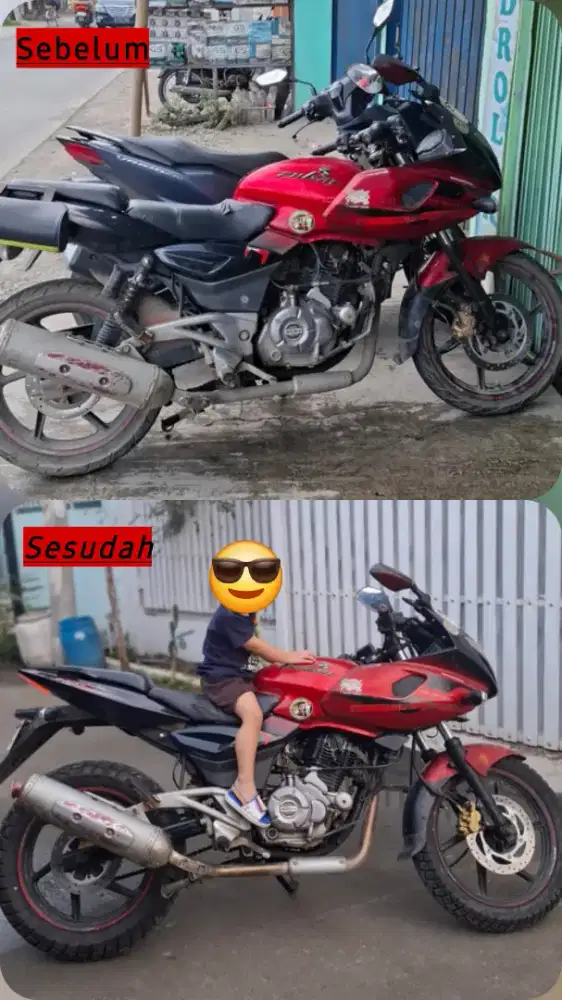 Bajaj Pulsar 220F Last Edition Pajak Hidup 2027 Ban Gambot