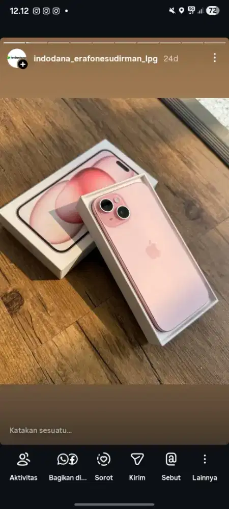 Promo Iphone 15 basic Erafone Sudirman