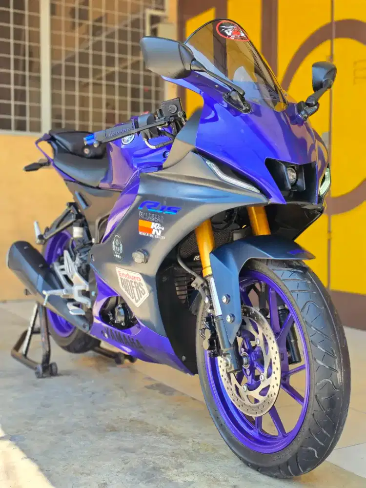 Yamaha R15 / YZF R 15 V4 2022, Blue Premium Metalic.