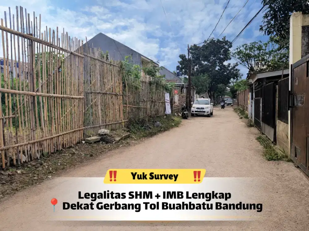 Chat Sekarang! Tanah Strategis Buahbatu 271 m²