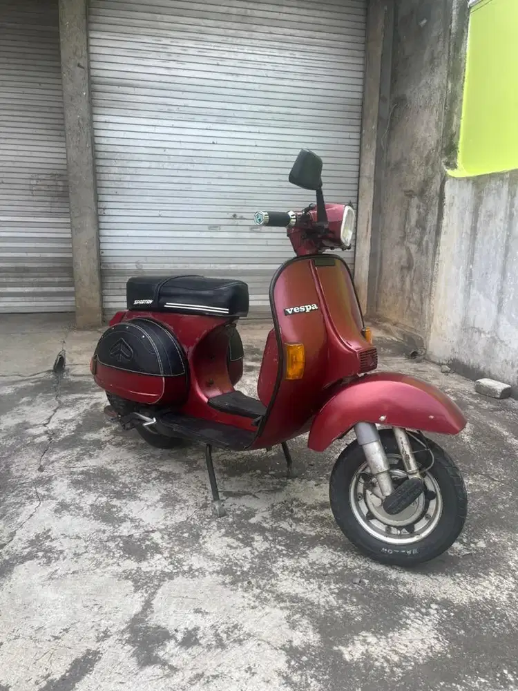 Vespa Classic PX P150XE Exclusive 2 1996 Merah Red Rosso Rare Item